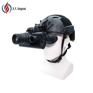 Nouvelle arrivée Gen 2/3 Vision nocturne jumelles de chasse casque monté sur la tête NG lunettes de Vision nocturne avec lampe de poche tactique