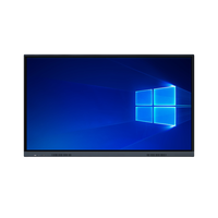 Pizarra Interactiva Táctil de 55 Pulgadas 4K HD LCD de 20 Puntos de Contacto de Chumei, Fábrica OEM, con Sistema Operativo Android Intel Core I3/i5/i7 para Aula u Oficina