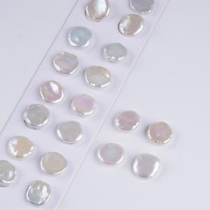 ไข่มุกธรรมชาติสีขาวขายส่ง ขนาด 10-19 มม. หลายขนาด ไข่มุกรีไซเคิลพร้อมอนุภาคแสงสว่างสำหรับทำเครื่องประดับ DIY - Product Image 5