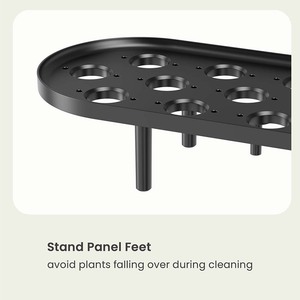 Sistema di Coltivazione Indoor HGS16-1CB con Serbatoio Estraibile, Kit Idroponico per Germinazione Piante Harvest Smart Home, 12 Vasi con <span class=keywords><strong>Luce</strong></span> LED per Crescita - Product Image 3