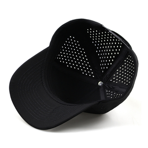 หมวกแก๊ปเบสบอลทรงทรัคเกอร์ 5 แฉก ลายจุด กันน้ำ สีดำ สำหรับผู้ชายและผู้หญิง ยี่ห้อ <span class=keywords><strong>Clover</strong></span> Men's Women's Sporty รุ่น Lucky Golf Hat - Product Image 2