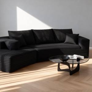 USA Clearance Sale in Stock <strong>L</strong> Shape <strong>Sofa</strong> Free Shipping Tax Free Modular Velvet Sectional Easy Snap Assembly - Product Image 6