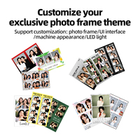 Cabina de Fotos Personalizable, Impresora de Fotos, Máquina Expendedora, Software de Alta Tecnología, Logotipo y Carcasa del Proveedor