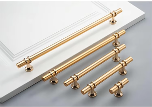 Penjualan langsung pabrik Aluminium gaya Modern + seng perabot kamar tidur laci lemari pegangan pintu - Product Image 3