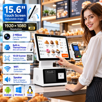 Kiosque de paiement automatique 10,1 pouces, Android 11, mini caisse enregistreuse, systèmes de point de vente, tablette POS, NFC, kiosque de restaurant, tablette kiosque