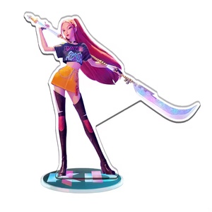 ของตกแต่งตั้งโต๊ะอะคริลิคแกะสลักลาย KPop Demon Hunters รูปซุปเปอร์สตาร์ ของสะสมสร้างสรรค์และมีคุณค่าทางวัฒนธรรม - Product Image 6