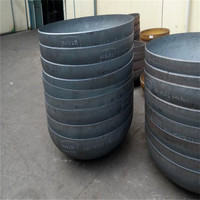 Catégorie Produit Le plat inférieur elliptique semi de réservoir finit la tête elliptique de dôme pour des garnitures de tuyau de réservoir