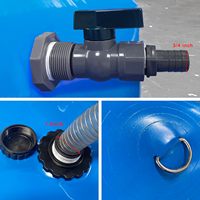 Récipients de stockage de vessie d'eau Réservoir d'eau pliable Portable Grande capacité Sac d'eau douce