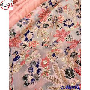 Lisami Rts Quần Áo Damask Vàng Jacquard Chất Lượng Cao Phổ Biến Ném Đá Vải Thổ Cẩm - Product Image 4