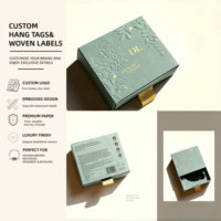 Boîte d'emballage de parfum portable haut de gamme avec logo personnalisé, texture métallique brossée, doublure en éponge, boîte cadeau cosmétique de luxe