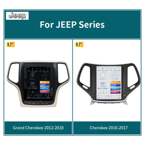 Lecteur multimédia Android à écran vertical de 9.7 pouces pour <span class=keywords><strong>Jeep</strong></span> <span class=keywords><strong>Grand</strong></span> <span class=keywords><strong>Cherokee</strong></span> 2012-2018 Radio stéréo de voiture de Navigation Android - Product Image 2