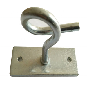 FTTH C-образный крючок для волоконного кабеля, зажим для кабеля, настенный кронштейн, сталь с цинковым покрытием, металлические крючки для вытягивания - Product Image 2