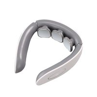 Masseur cervical rechargeable 2026 avec fonction chauffante, 6 modes, 9 niveaux, pour la relaxation cervicale