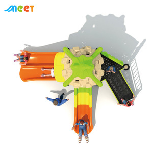 Nouvelle <span class=keywords><strong>Série</strong></span> Villa - Aire de Jeux Extérieure en Plastique pour Parc d'Attractions - Product Image 3