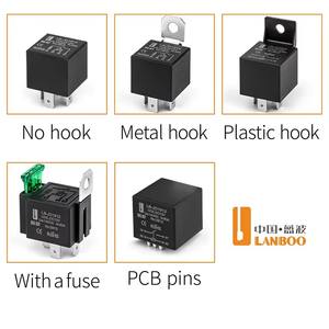 Автомобильный реле LANBOO, высокое токовое реле 4/5 футов-автореле LANBOO для автомобильных электрических систем и сверхмощных приложений - Product Image 6