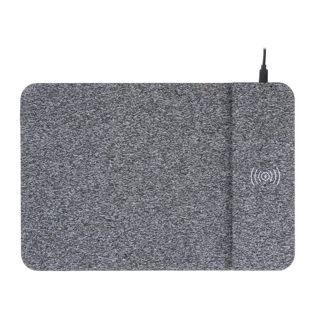 Popular Design Custom Personalized Logo Printed Wireless Charging Mouse Pad for Work Computer-Stock Available