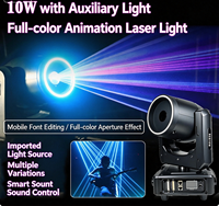 Nouvelles lumières laser d'animation à tête mobile, faisceaux RGBW, projecteur lumineux DMX512, activé par la voix, IP33, DJ Club KTV Show