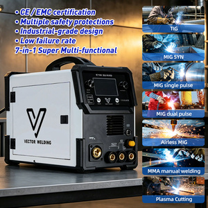 Soldadora VECTOR MIG <span class=keywords><strong>TIG</strong></span> de Corte por Plasma MMA 220V/110V para Uso Profesional y DIY CTM250PRO - Product Image 5