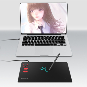 Tablette graphique G20 de taille moyenne <span class=keywords><strong>pour</strong></span> les concepteurs d'animations avec <span class=keywords><strong>stylet</strong></span> sans batterie à défilement <span class=keywords><strong>pour</strong></span> la conception d'art numérique et le dessin - Product Image 3