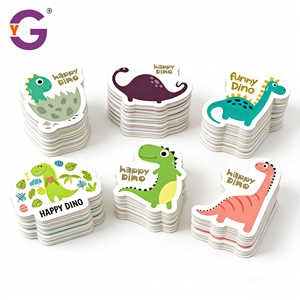 <span class=keywords><strong>Pegatina</strong></span> Personalizada de Dinosaurio Monstruo de Dibujos Animados para Niños, <span class=keywords><strong>Pegatina</strong></span> de Vinilo Impermeable para Niños, <span class=keywords><strong>Pegatina</strong></span> Adhesiva Troquelada Impresa - Product Image 1