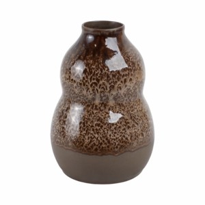 Vaso in ceramica a forma di clessidra, vaso decorativo per fiori, per soggiorno, sala da pranzo, camera da letto, decorazione per la casa - Product Image 4