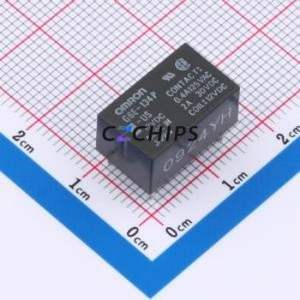 G6E-134P-US DC12 Signal Relay Through hole,10x16mm 12V 1 Changeover: 1C SPDT-Changeover::: 250V-AC/220V-DC Silver + Gold Plated - Product Image 1