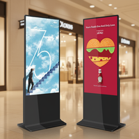 Reproductor Multimedia 4K de 43, 49, 55 y 65 Pulgadas, Kiosco de Señalización Digital con Soporte Vertical, CMS/RDM Basado en la Nube, Pantalla LCD HD