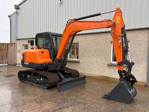 Miniexcavadora DX60E-10 en Oferta, Motor de 37.3kW, Sistema Hidráulico Potente, 5900kg, Máquina de Construcción Eficiente - Product Image 6
