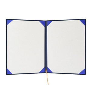 Titulaire de diplôme de <span class=keywords><strong>dossier</strong></span> de couverture de certificat de velours de prix A4 personnalisé bleu royal <span class=keywords><strong>pour</strong></span> l'obtention du diplôme - Product Image 5