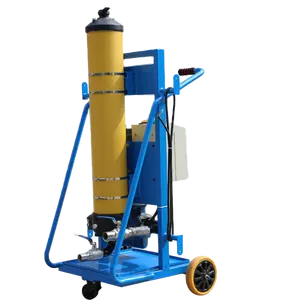 High precision oil purifier portable lubricating oil recycling machine
