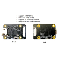 Adaptateur HDMI-compatible vers CSI-2 C790 1080P 60Hz et carte BliKVM I2S prenant en charge l'audio pour Raspberry Pi 5 4B 3B+ 3B Zero CM4