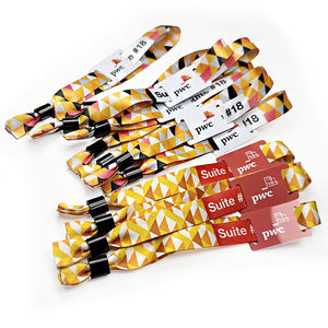 Pulseras RFID de Tela para Clientes VIP, Brazalete Tejido con Identificación para Festivales, Personalizadas OEM, Pulseras <span class=keywords><strong>totwoo</strong></span> - Product Image 2
