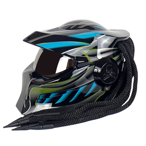 Nuevo Casco <span class=keywords><strong>de</strong></span> Motocicleta Integral Ilink Predator ABS con Cierre <span class=keywords><strong>de</strong></span> Liberación Rápida, Homologado por DOT, para Todas las Estaciones, Conducción Urbana - Product Image 3