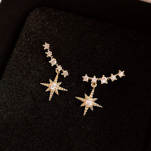 Orecchini a Perno Stile Star, Minimalisti ed Eleganti, Gioielli da Indossare Ogni Giorno, Orecchini Trendy per Donne - Product Image 6