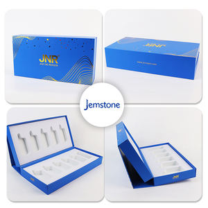 Boîte cadeau en papier parfum avec logo vêtement cosmétique de luxe personnalisé emballage de boîte bijoux collier - Product Image 1