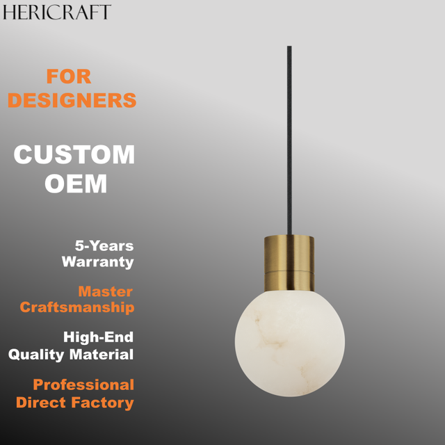 2026 New Alabaster Pendant Light Modern Minimalist Hanging Lamp for Dining Kitchen Island 110V UL Standard