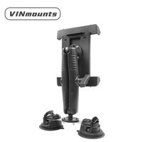 Tête sphérique à Rotation 360, support d'aspiration à Triple tasse solide avec support de tablette 260x160x30mm