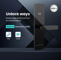 Schlüssel karte Hotel türschloss Tuya APP Connected Smart Türschloss Ttlock Integrations sicherheit mit Smart Chipkarte für sicheren Zugang