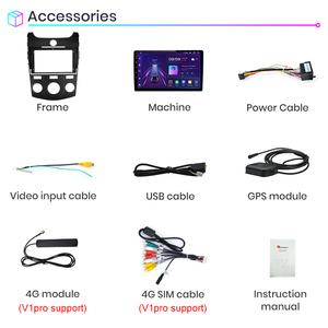 Junsun V1 Đài Phát Thanh Ô Tô <span class=keywords><strong>Android</strong></span> Carplay 128GB 2 Din Không Dây Cho KIA Forte Cerato 2008-2014 Máy Phát Đa Phương Tiện Đài Phát Thanh Ô Tô GPS - Product Image 6