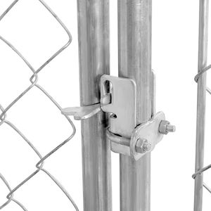 กรงสุนัขกลางแจ้งขนาดใหญ่ ตาข่ายลวดตาข่ายแบบเชื่อม รั้วฟาร์ม 2x2x2.3ม. ทอจากเหล็กชุบสังกะสี กันน้ำ ผลิตตามสั่ง - Product Image 2