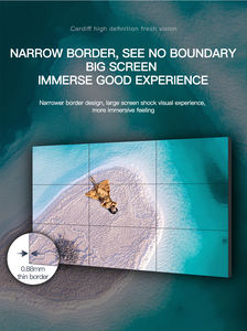 BAS prix 4K 46 49 55 65 pouces 3x3 affichage publicité <span class=keywords><strong>pas</strong></span> <span class=keywords><strong>cher</strong></span> épissage panneau mural LCD ultra étroit <span class=keywords><strong>lunette</strong></span> moniteur vidéo support mural - Product Image 5