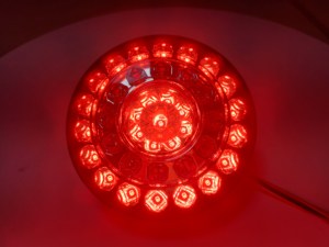 Nuevo <span class=keywords><strong>Kit</strong></span> de <span class=keywords><strong>Luces</strong></span> Traseras LED Redondas 3 en 1 para Reversa, Direccional y Freno |   Luz de Freno para Camión y <span class=keywords><strong>Remolque</strong></span> de 12V, 19 LED, IP65, Certificación ECE |   100x37mm - Product Image 5