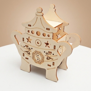 OKYN-G6530 Kit Eksperimen Kayu Model Mainan Pemurnian Petasan