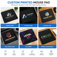 Conception personnalisée en néoprène naturel imprimé antidérapant en caoutchouc XXL pour clavier d'ordinateur Tapis de souris de jeu de bureau Tapis de souris