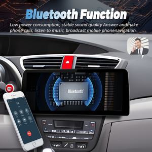 Reproductor de Video para Auto con Pantalla de 12.3 Pulgadas, Android 15, Radio Estéreo para Honda Civic 9, GPS, Multimedia, Carplay, Unidad Principal - Product Image 4
