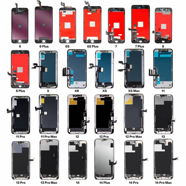 Replacement 100% Tested for iPhone X 11 12 13 14 Pro Max Oled Lcd Original for Iphone 6s 7 8 Plus Display Lcd Screen