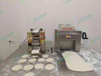 Machine à pâte à dumplings et wontons à prix d'usine, machine à fabriquer des feuilles de pâte rondes et carrées, rouleau à pâte, machine à étaler la pâte