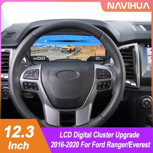 <b>For</b> Ford Ranger 2016 2020 <b>Car</b> Digital Cluster Instrument LCD Dashboard Auto <b>Speedometer</b> Tachometer Virtual Cockpit New Upgrade - Product Image 3