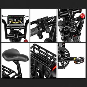 Vélo Électrique Pliant à Succès (Stock UE) avec Batterie Lithium 17Ah, Alimentation Électronique Intelligente, Vélo Urbain Électrique à Pneus Larges - Product Image 4