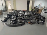 1117 para BMW Serie 5 F10/F18, Conjunto de Faros Delanteros Mejorados, Lentes de Proyector Láser Estilo Fang, Luces LED de Circulación Diurna de 12V